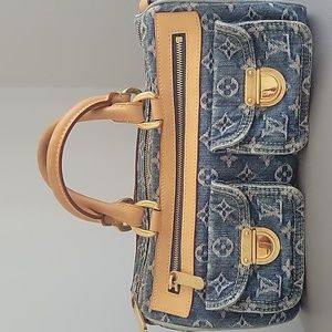Authentic LV Denim Neo Speedy